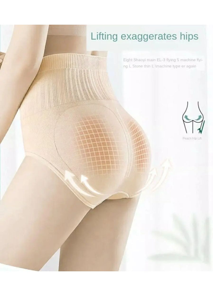 Жіночі коригуючі трусики з високою посадкою "My body", Моделюючі шорти для танців No Brand трусики з високою посадкою "My body" чорні (360428692)