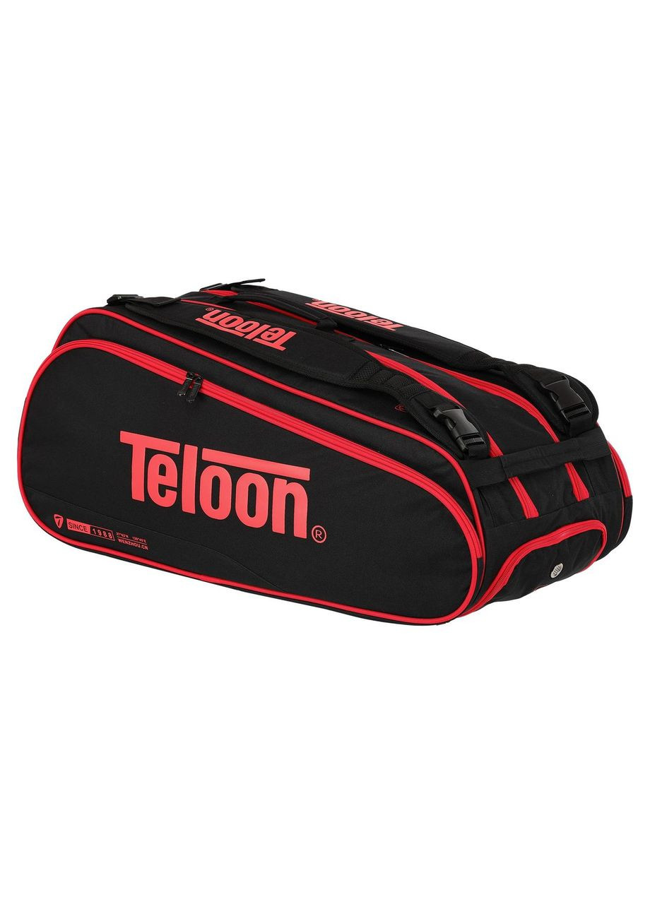 Чохол для тенісних ракеток TS18001 (р-р см, на 6 ракеток, чорний-оранжевий) Teloon (361436308)