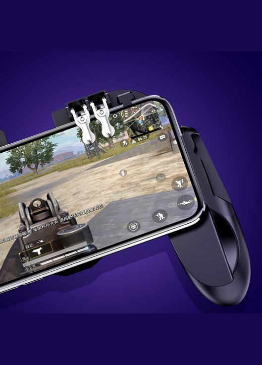 Ігровий геймпад тригер джойстик для телефону H9 з охолодженням і батареєю на 2000 мАг для гри в 6 пальців No Brand (322400869)