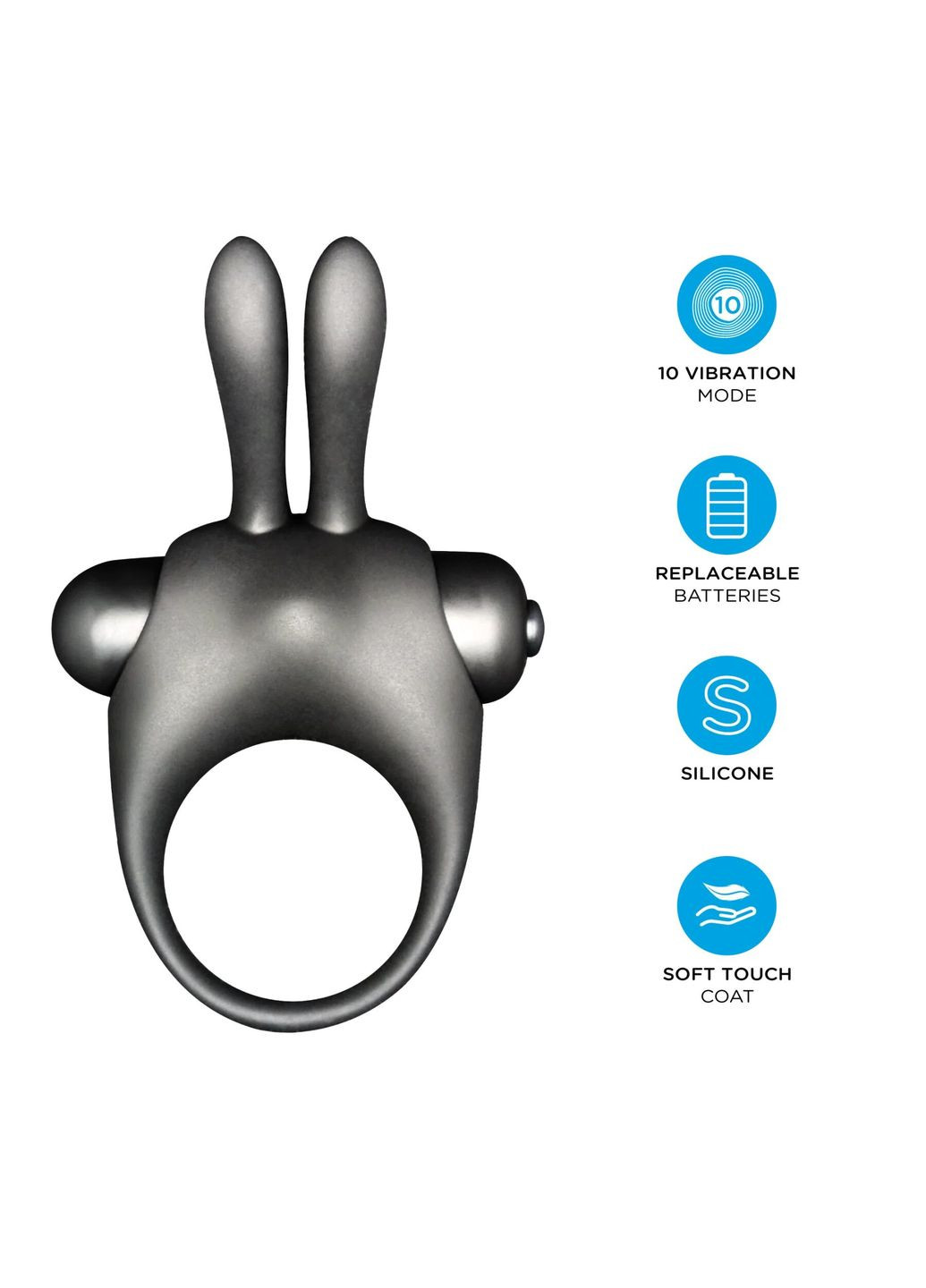 Набор Vibe Bunny: жидкий вибратор и эрекционное виброкольцо Orgie (370777179)