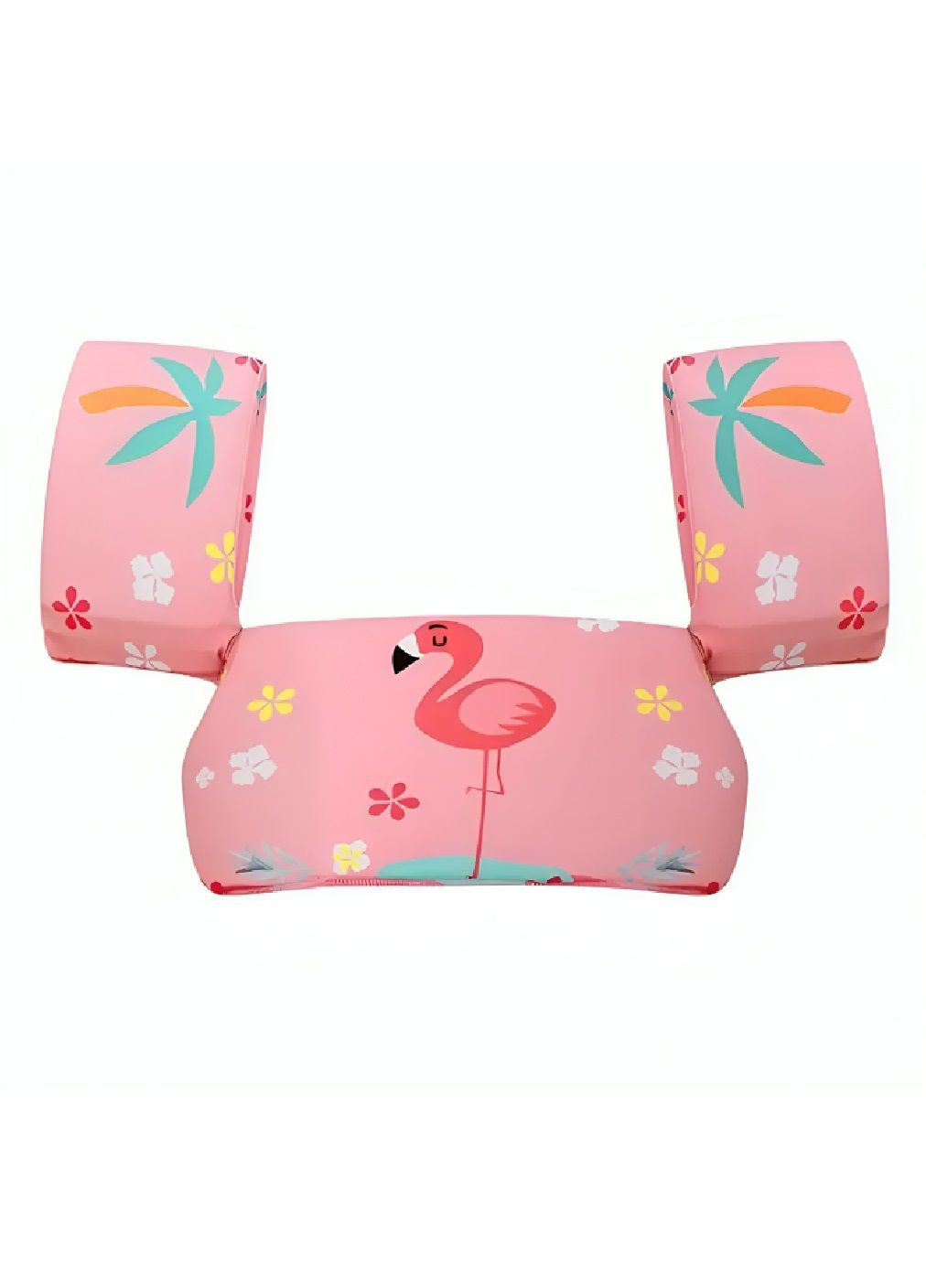 Дитячий надувний жилет із нарукавниками для плавання в басейні на пляжі від 3 років 48х14х23 см (480479-Prob) Рожевий Unbranded (336144006)