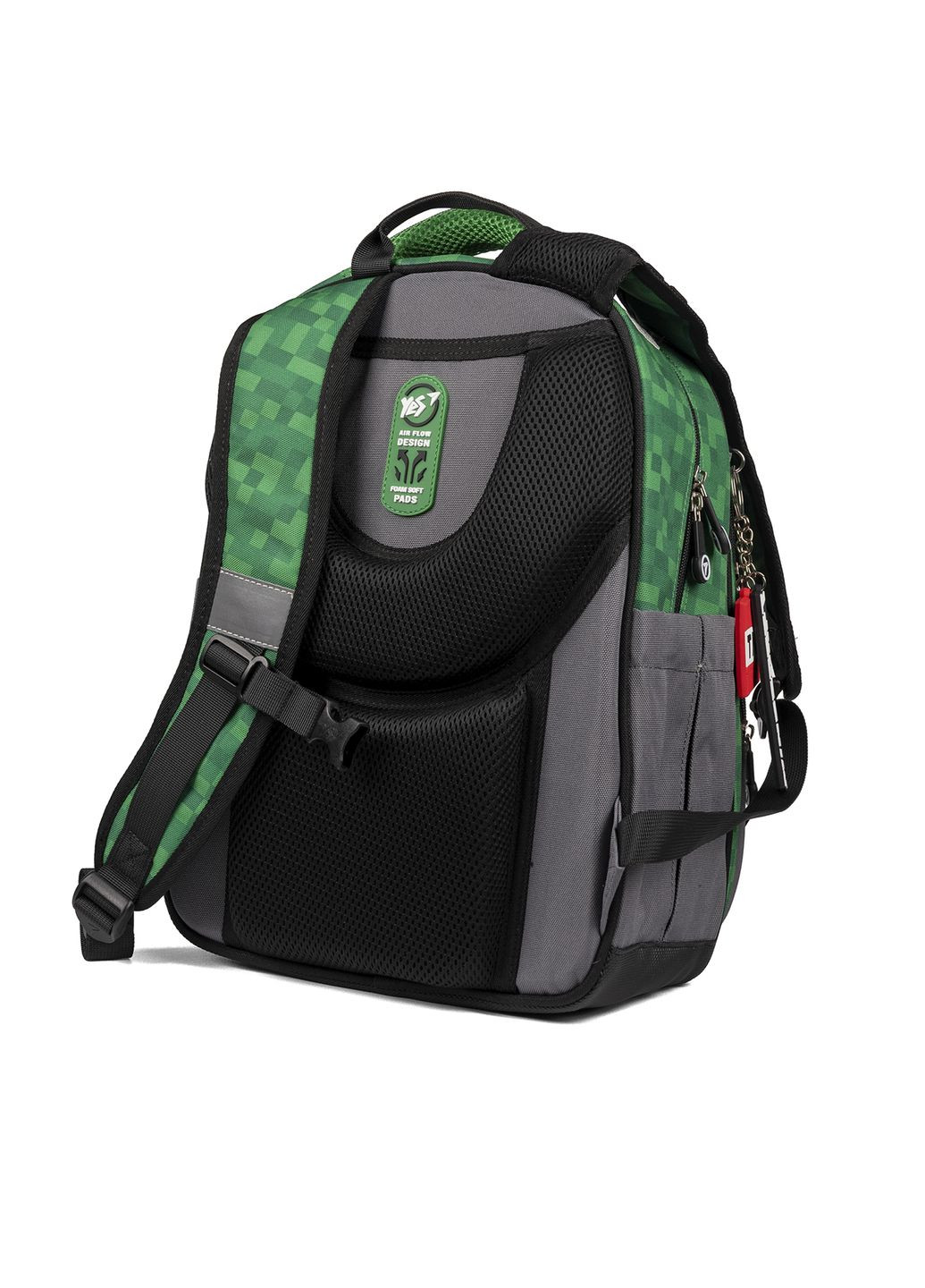 Напівкаркасний рюкзак Minecraft колір зелений CB-00254100 Yes (319114943)