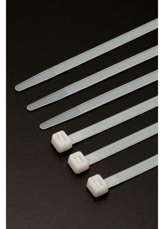 Хомут нейлоновий 3.6х370 мм 100 шт білий 20-1810 Mastertool (365626777)