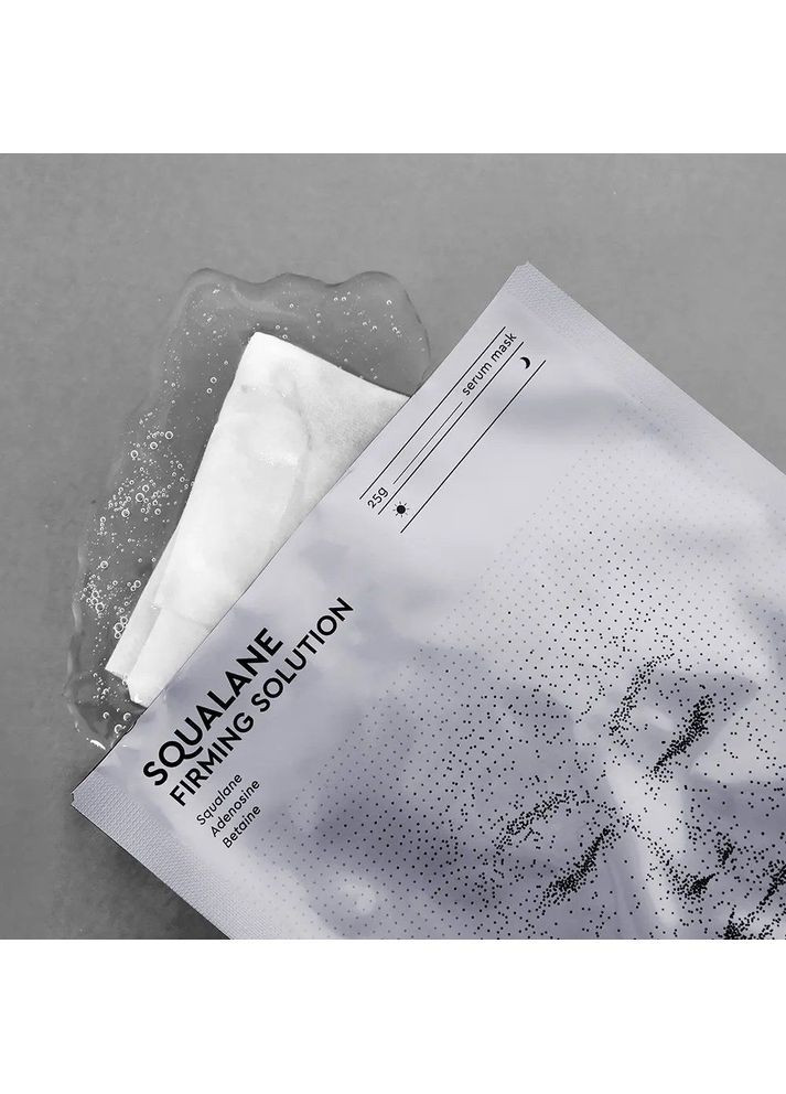 Тканинна маска-сироватка Squalane Firming Solution Зміцнююча зі скваланом, 25 г Steblanc (366529672)