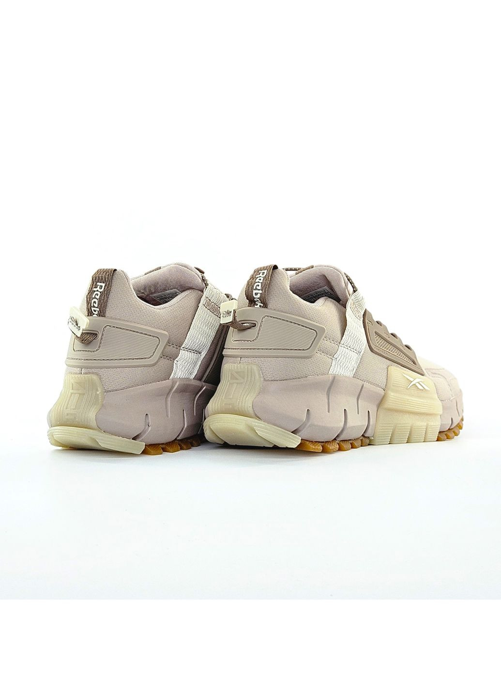 Кросівки жіночі Reebok Zig Kinetica Edge Beige | Рібок Зіг Кінетіка Едж бежеві демісезони (362672583)