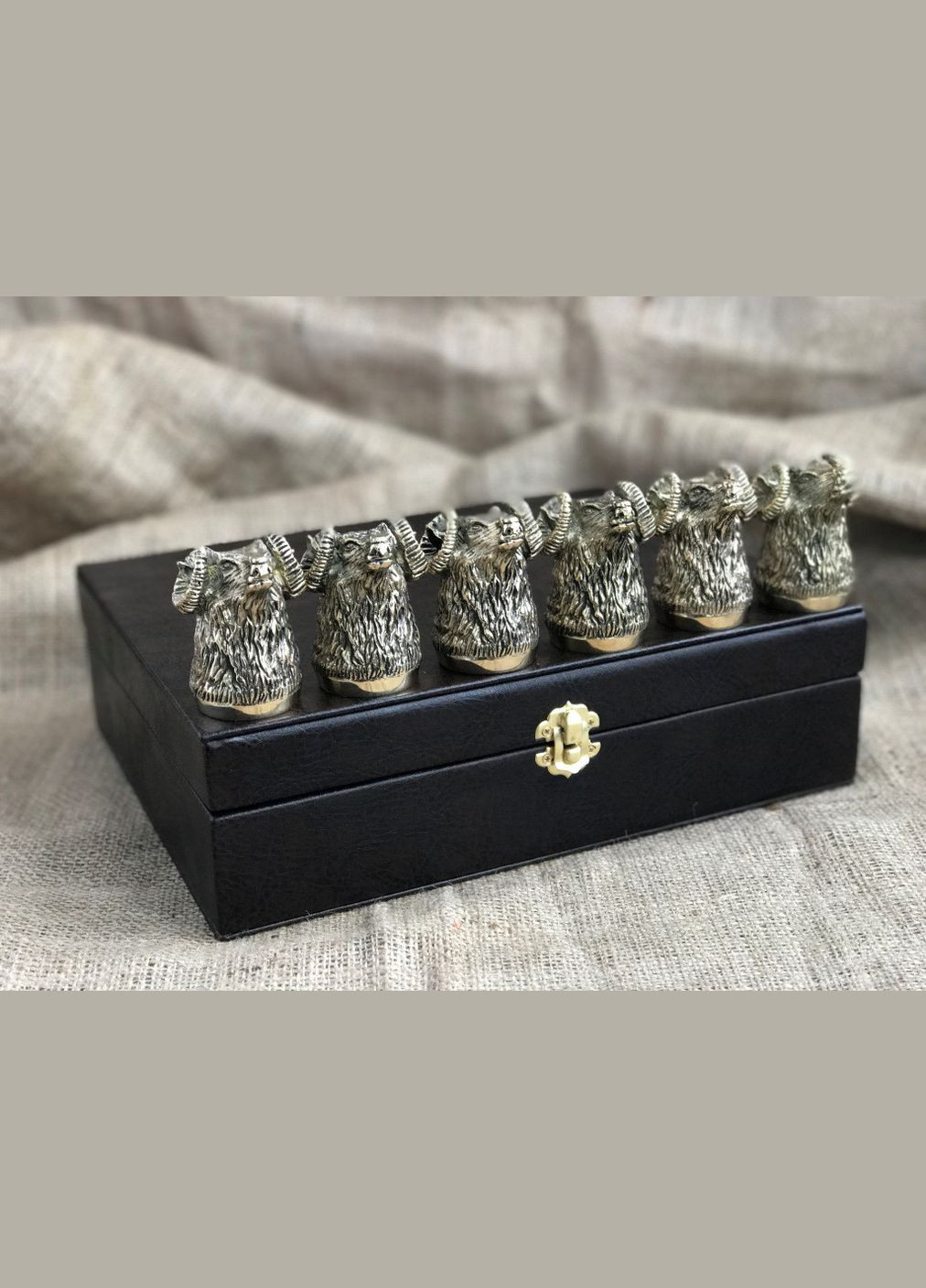 Набор бронзовых чарок Баран 6 шт 48440029 NB Art (346531224)