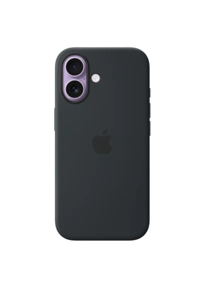 Чехол для мобильного телефона iPhone 17 Silicone with MagSafe - Black Model A3558 (MGF14ZM/A) Apple iPhone 17 Silicone with MagSafe - Black Model A355 (379167910)