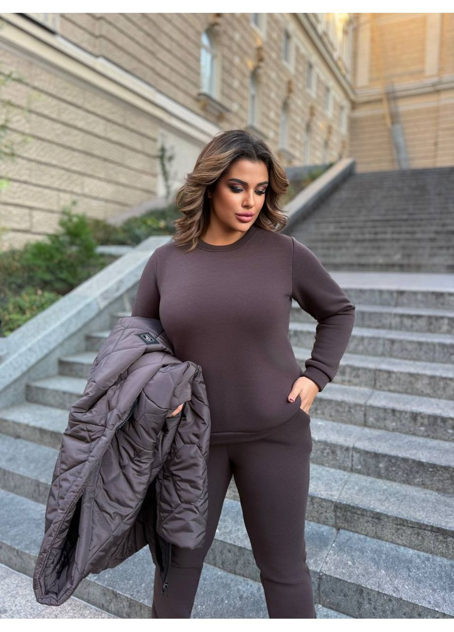 Женский теплый костюм тройка FINO Mode (366671051)