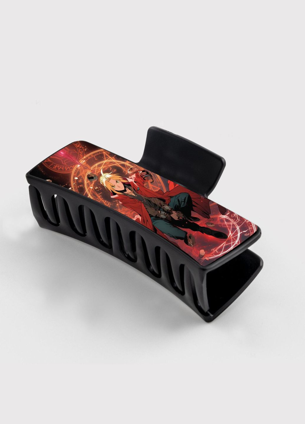 Заколка крабик для волосся Аніме Сталевий алхімік #0008 чорний No Brand (315631526)