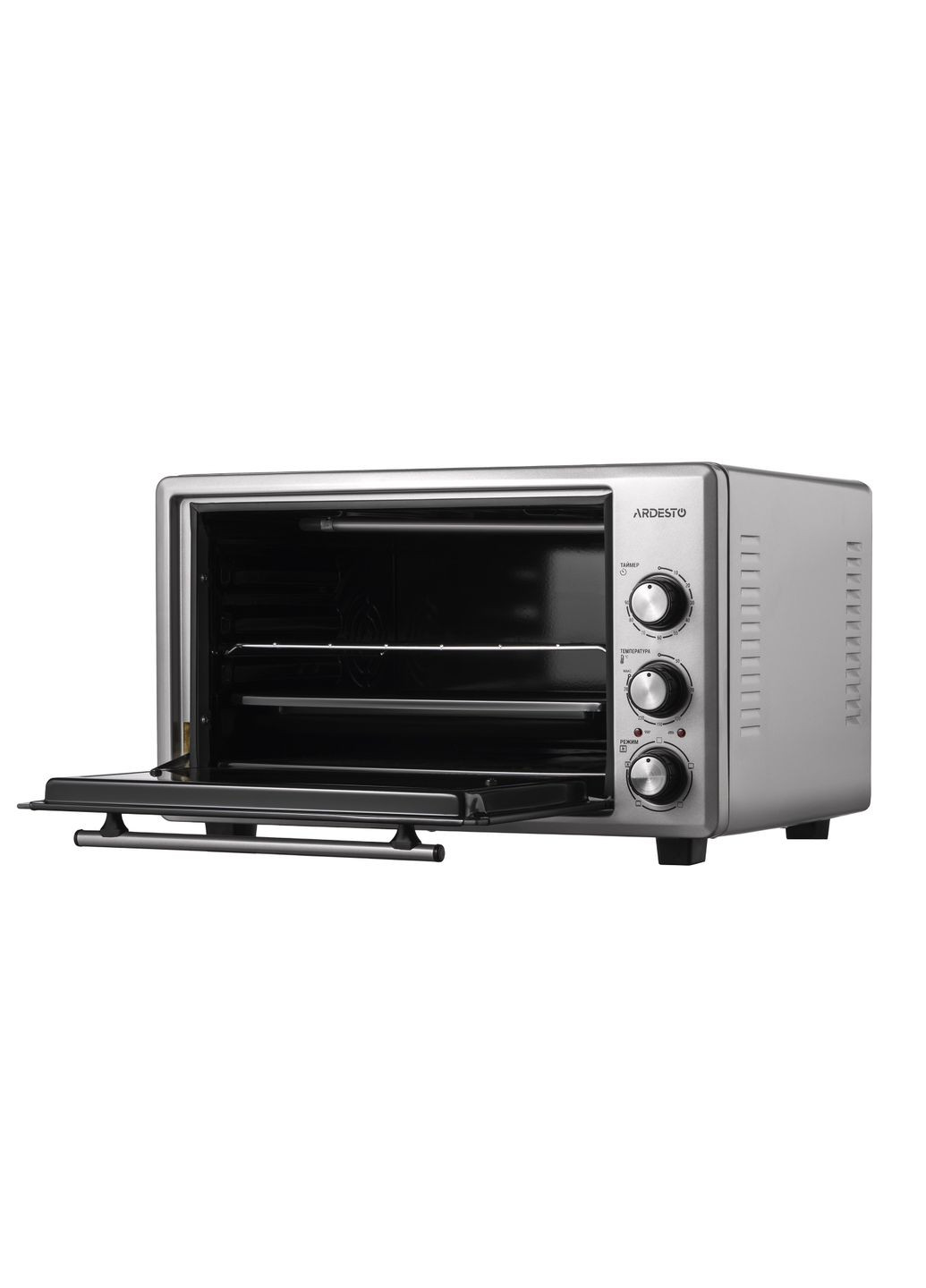 Электрическая минипечь MEO-S40FGG - 1300Вт/40 л./конвекция/таймер/двойное стекло/серая Ardesto (314834029)