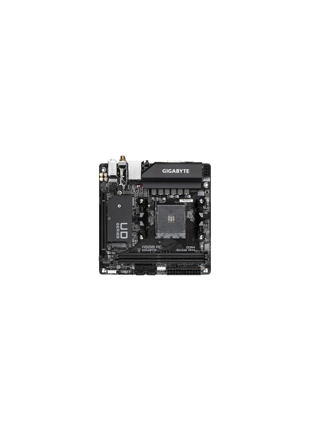 Материнська плата Gigabyte A520I AC (367592679)