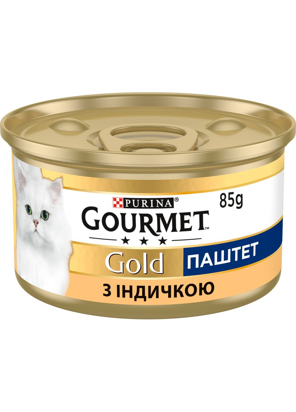 Упаковка влажного корма для кошек Purina Gold Паштет с индейкой 24 шт по 85 г Gourmet (314710189)