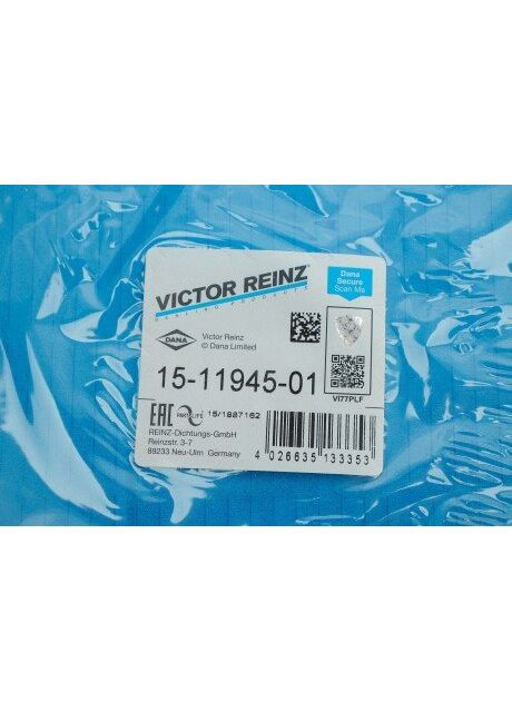 Комплект прокладок клапанной крышки REINZ 15-11945-01 Victor Reinz (340412120)