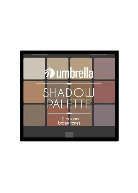 Палетка теней для век 12 оттенков, тон А Umbrella shadow palette с summer tones 12 (290704859)