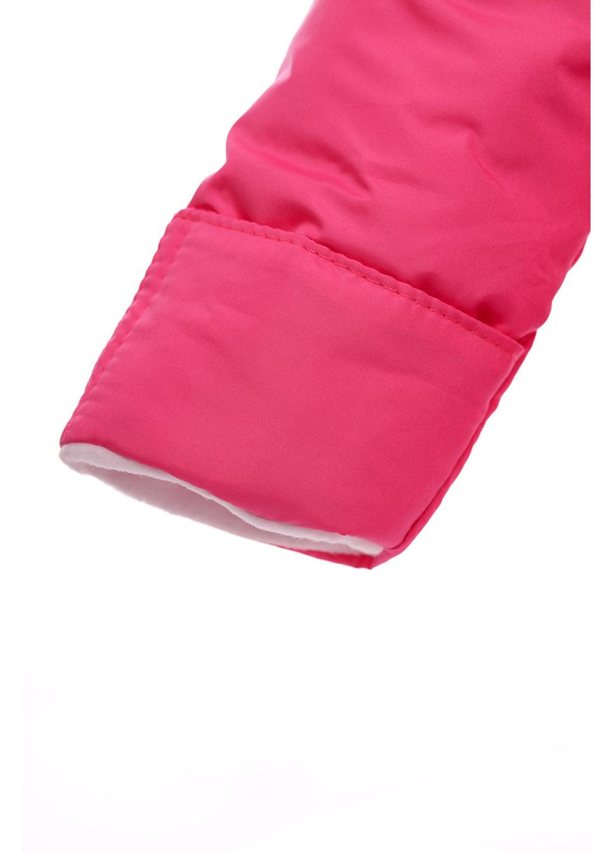 Человечек на флисе для девочки без логотипа розовый 74 см (51177) BABYKROHA (297197847)