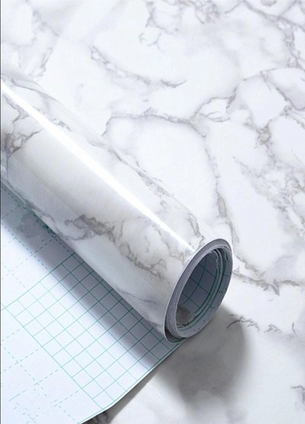 Фольга 3м білий мрамор - для захисту поверхонь від бруду, дрібних подряпин, потертостей самоклеюча No Brand (292410959)
