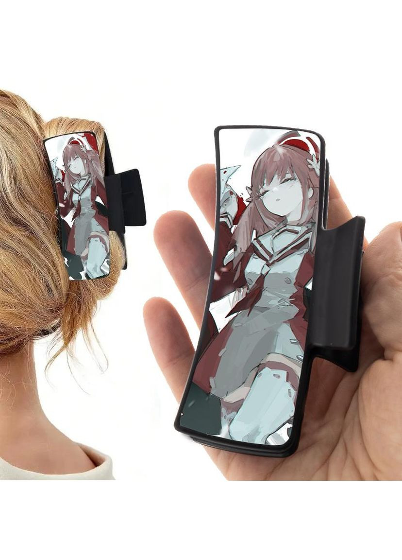 Заколка крабик для волосся Аніме Бездарна Нана #0008 чорний No Brand (315630593)