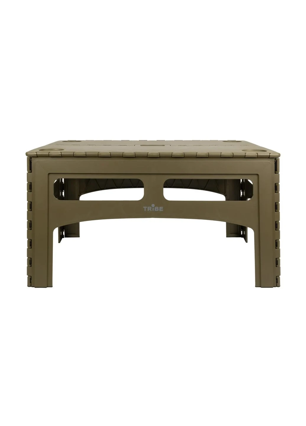 Складной стол Tribe Camp Table Low T-EF-0003 70х70х70 см Пластик Оливковый No Brand (401268005)
