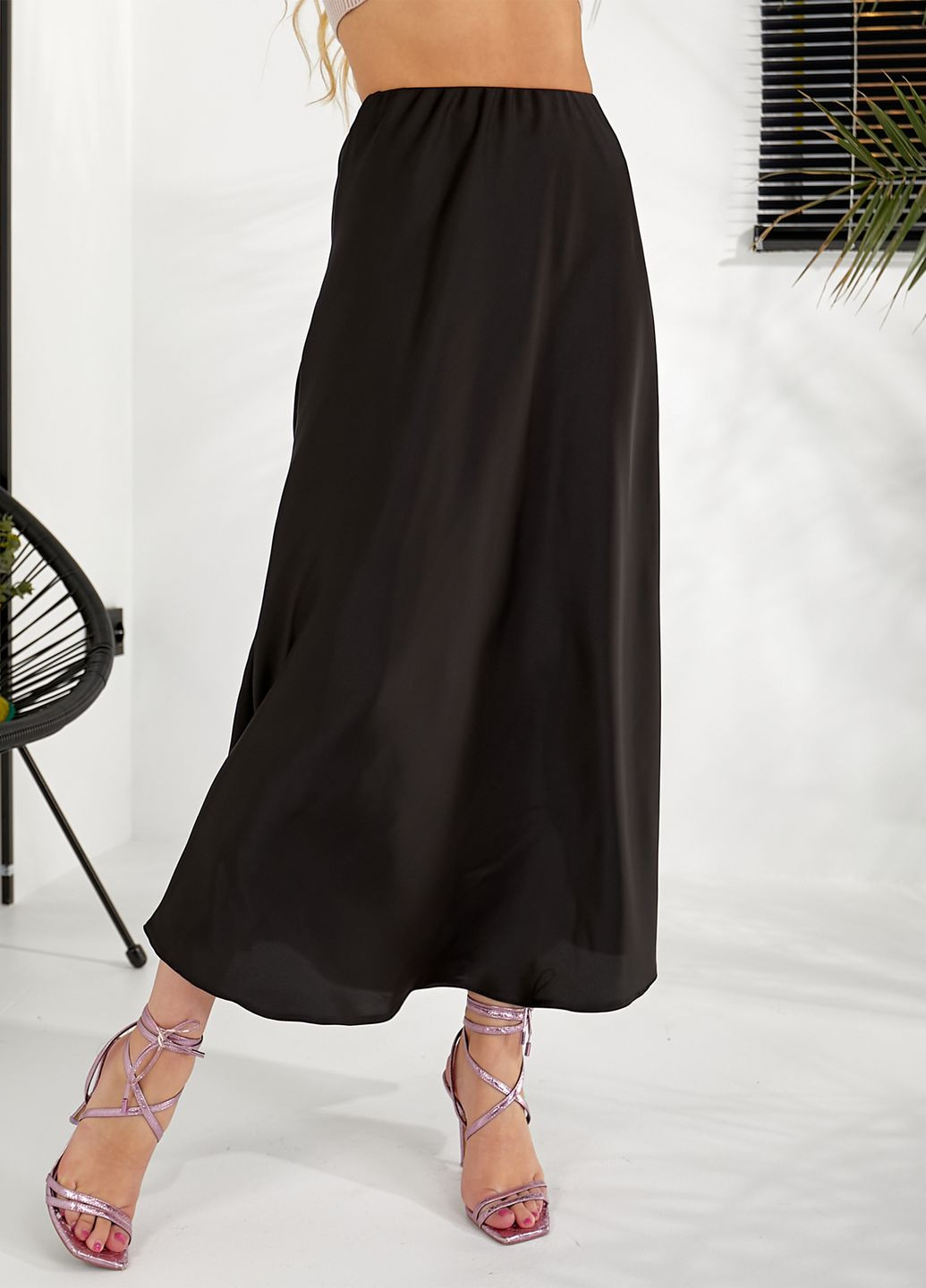 Шовкова спідниця No Brand (323185121)