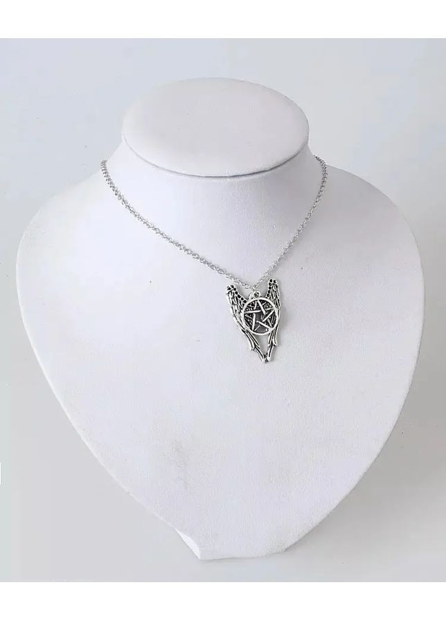 Подвеска Крылья с пентаграммой Кулон амулет пентаграмма Сверхъестественное талисман No Brand (338436292)