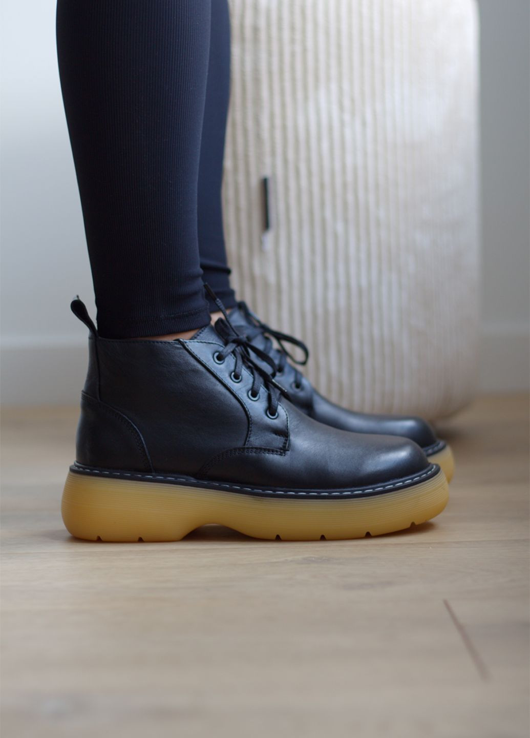 Черевички жіночі осінні з натуральної шкіри стиль Bottega Veneta Zlett 4703 (364847508)