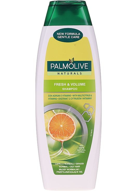 Шампунь Свежесть и объем. Цитрус" для нормальных и жирных волос Naturals 350ml (536361-190572) Palmolive (368661092)