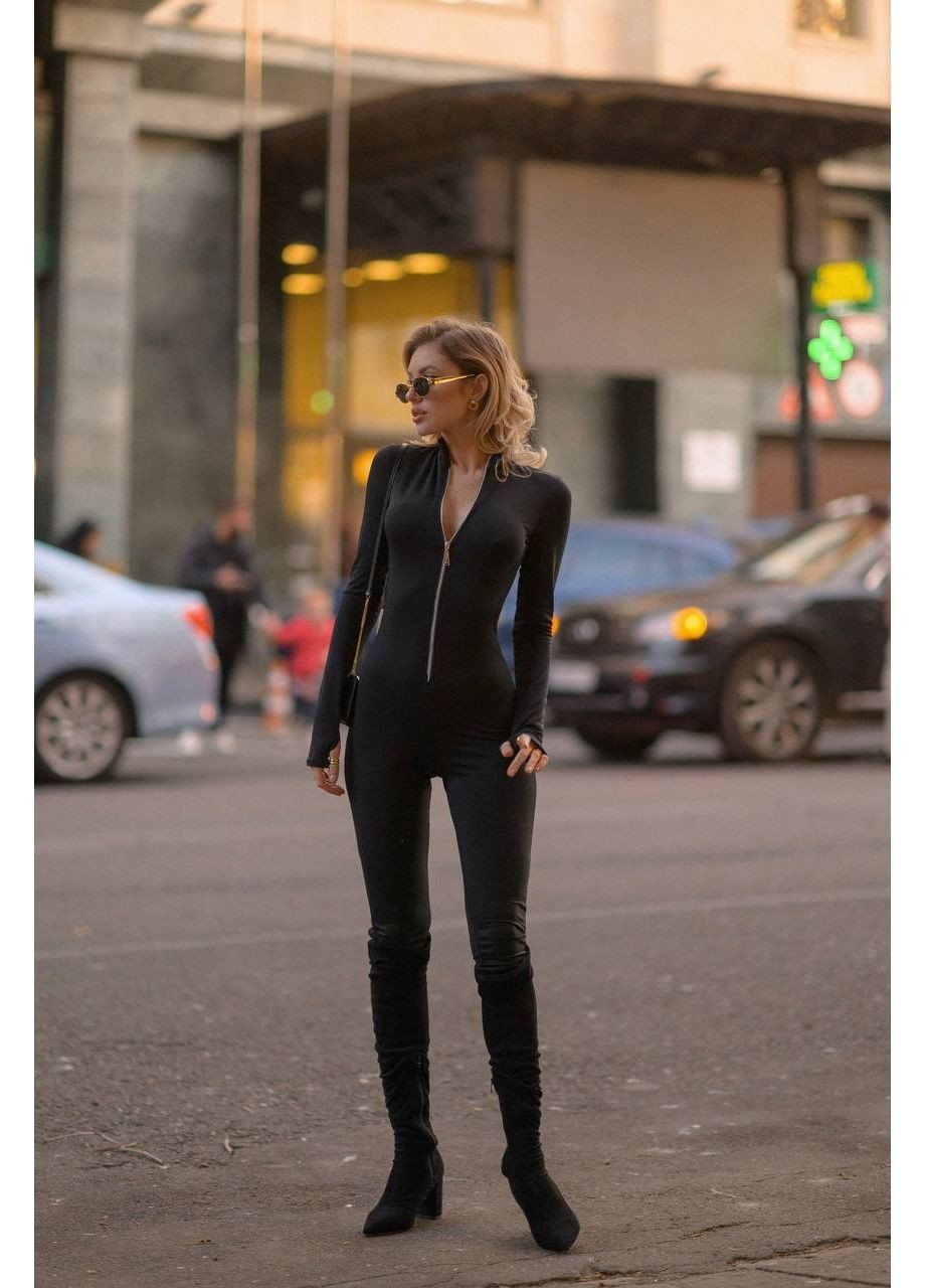 Стильный комбинезон🥰 Luna чёрный