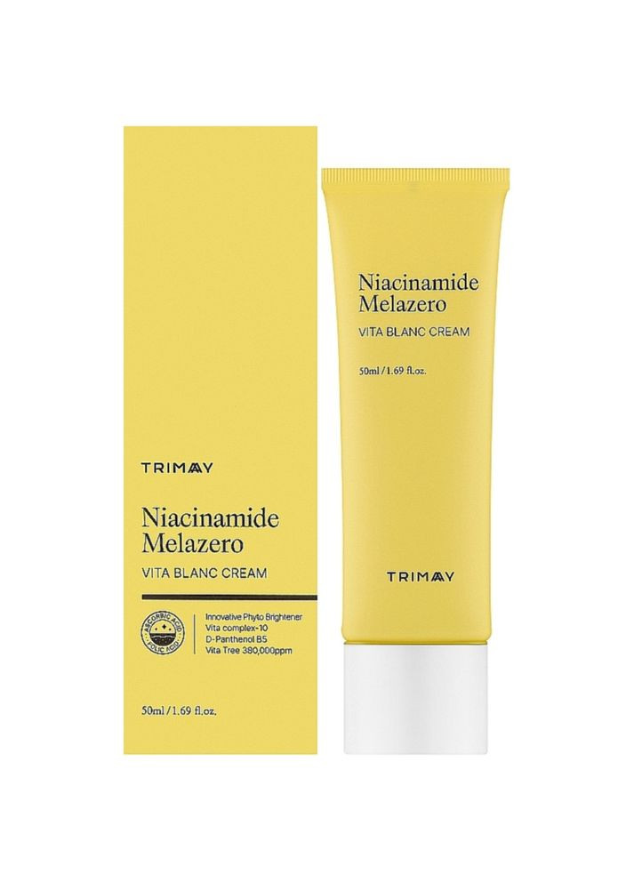Вітамінний крем для боротьби з пігментацією Niacinamide Melazero Vita Blanc Cream 50 мл (8809822540754) TRIMAY (349754354)
