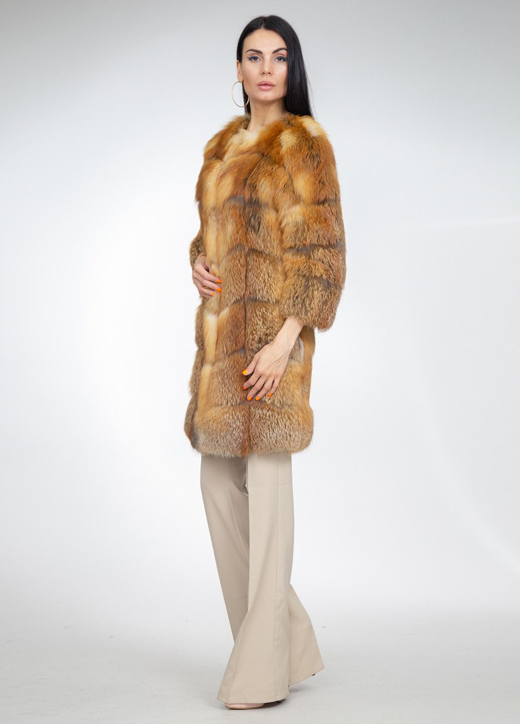 Шуба (мех лисы) Chicly Furs (282597751)