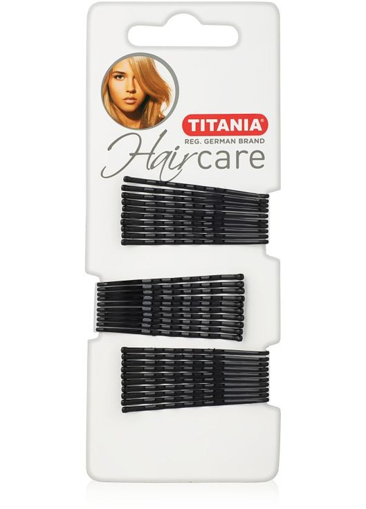 Металлические невидимки для волос, 5 см., 30 шт. 30шт (557495-27061533) Titania (368641063)