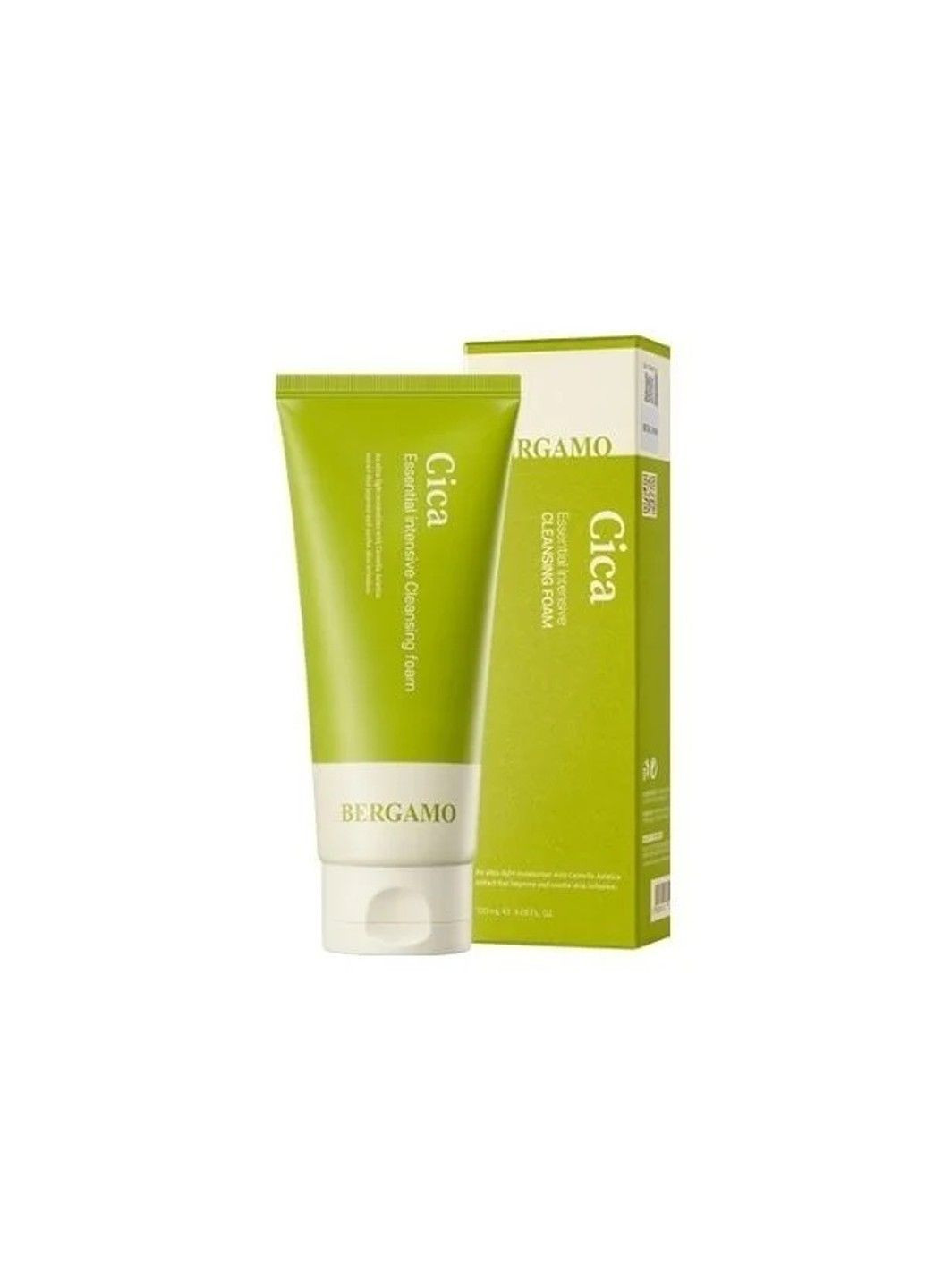 Пенка для умывания на основе экстракта центели Intensive Cica Cleanser Foam 120ml Bergamo (341677672)