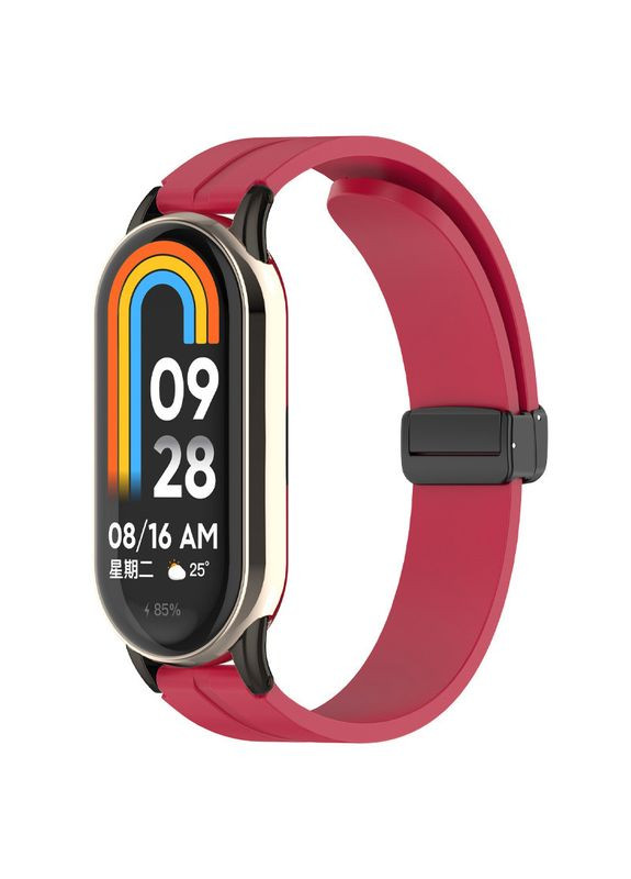 Ремешок для Xiaomi mi band 9 8 / ремешки на сяоме, ксиоми ми бэнд / силиконовый ремень к фитнес-браслету Зеленый / Green Epik (360631959)