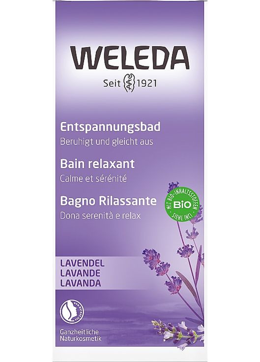 Расслабляющее молочко для ванны "Лаванда" Lavender Relaxing Bath Milk 200ml (737993-31338385) Weleda (368632891)