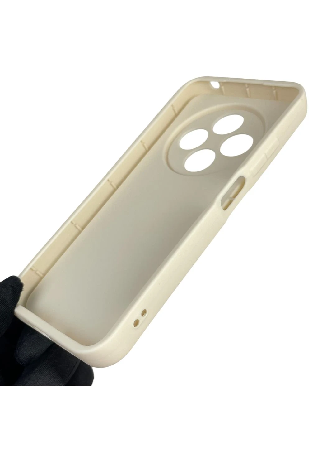 Чохол силіконовий оригінальний Soft Touch з 3D принтом кумедний тед ведмідик для Redmi 14C молочний (Повний захист камери) Xiaomi (378974255)
