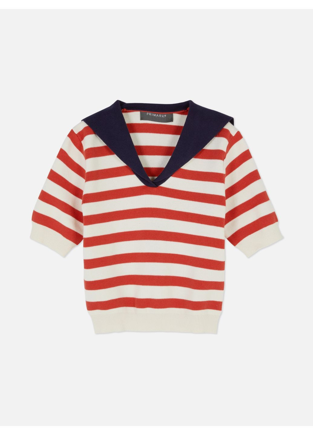 Топ демісезон,білий в червону смужку, Primark (364313970)