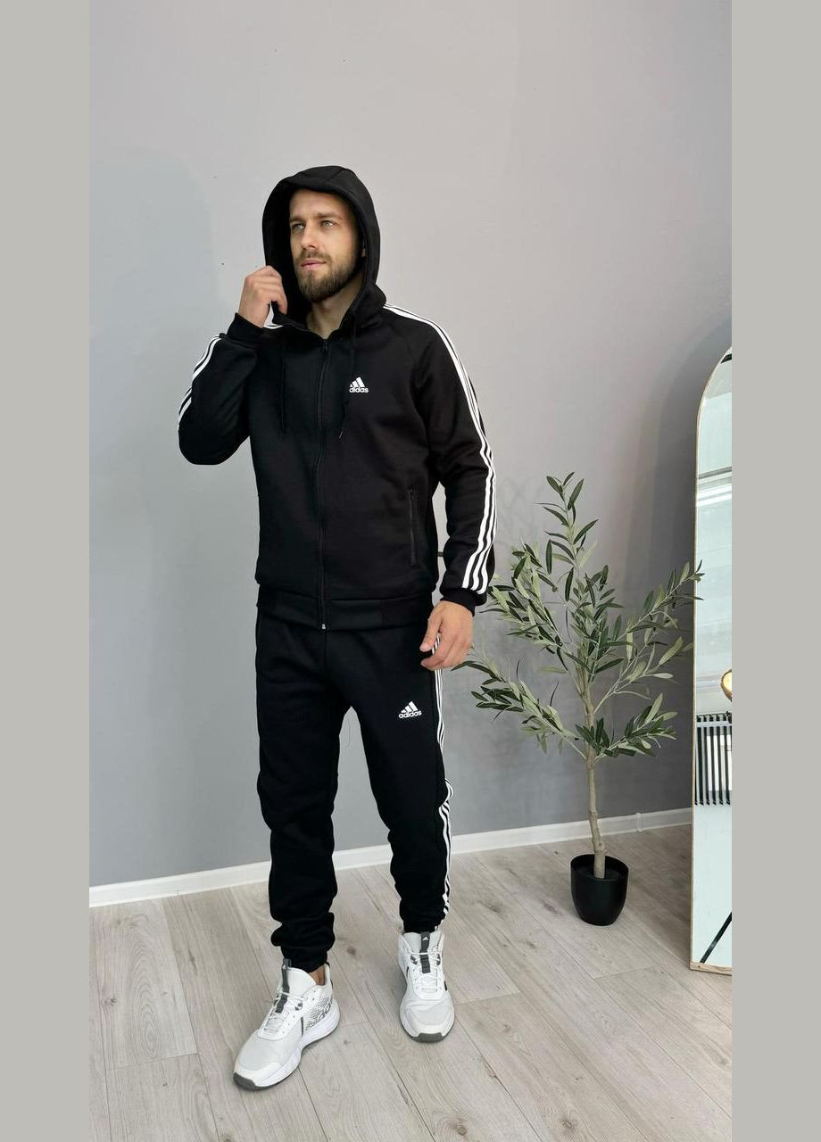 Спортивный костюм унисекс с черным капюшоном. No Brand (370218039)