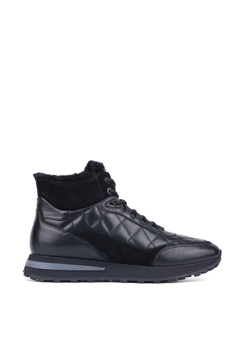 Чоловічі Черевики M833X-01-D01/MU5MОЗ24-25 Чорний Замша MIRATON (368527395)