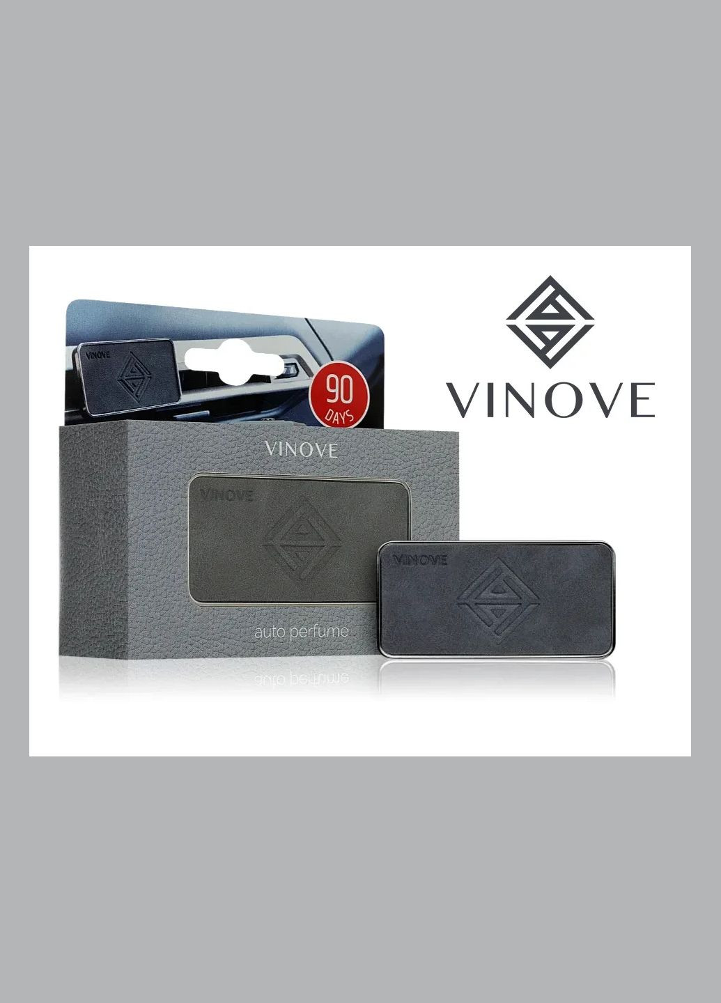 Автопарфюм, Ароматизатор для автомобіля Мілан (колекція Шкіряна класика) VINOVE (340455892)