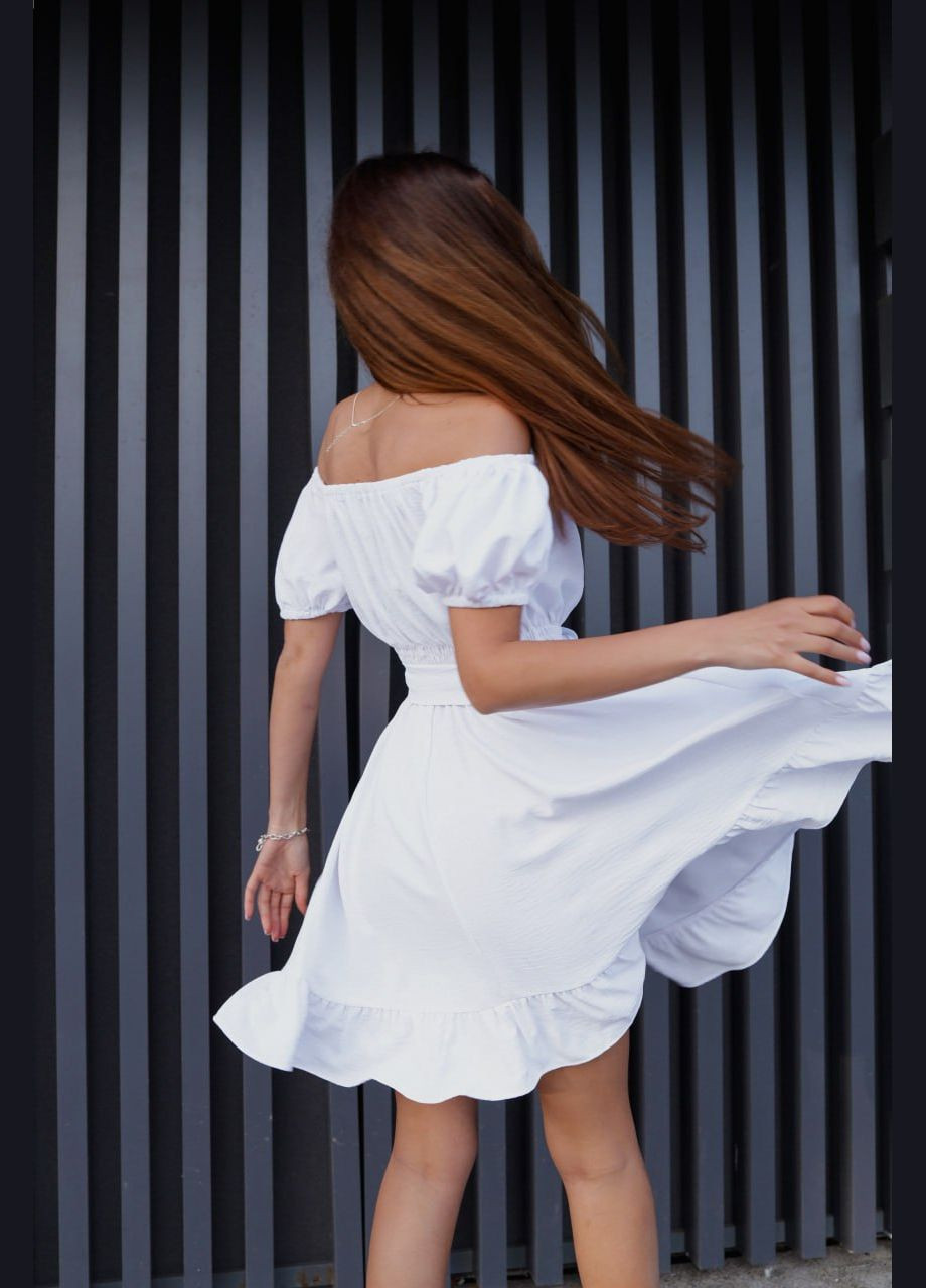 Білий повсякденний, кежуал сукня No Brand
