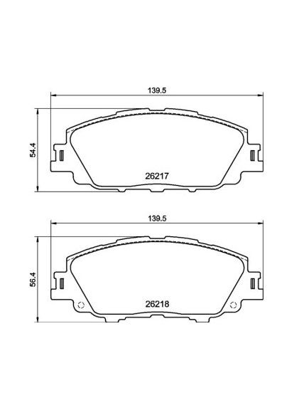 Гальмівні колодки дискові Brembo (367040661)