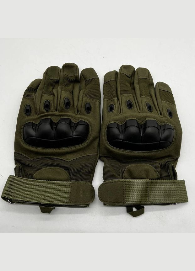 Перчатки XL военные тактические олива зеленые No Brand (299460953)