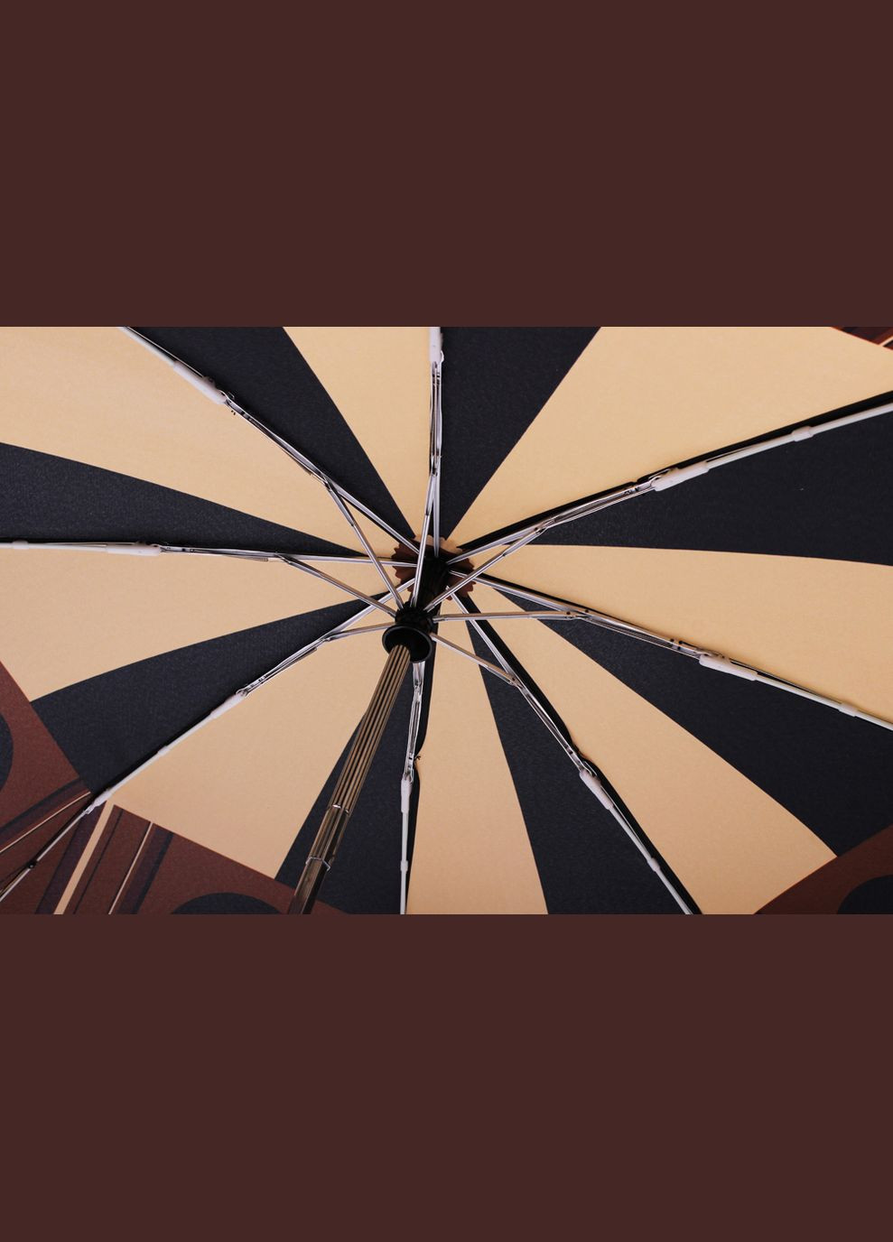 Комбинированный дизайнерский женский зонтик Pierre Cardin средний система антиветер (302969551)