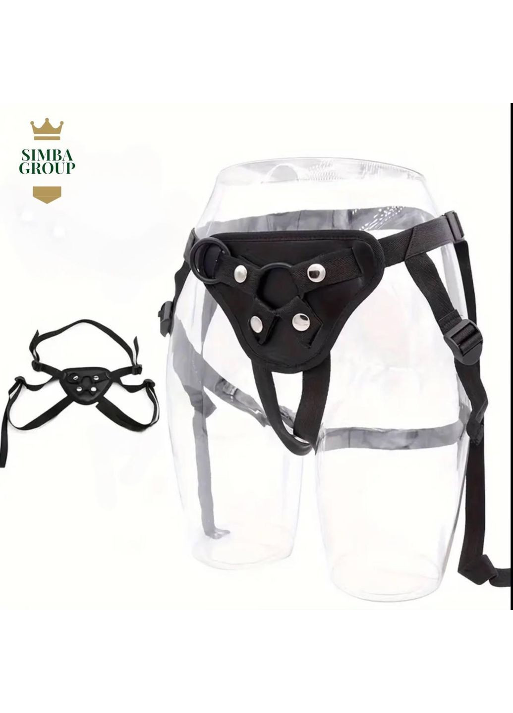 Страпон із трусиками силіконовий L (22см) No Brand (360899192)