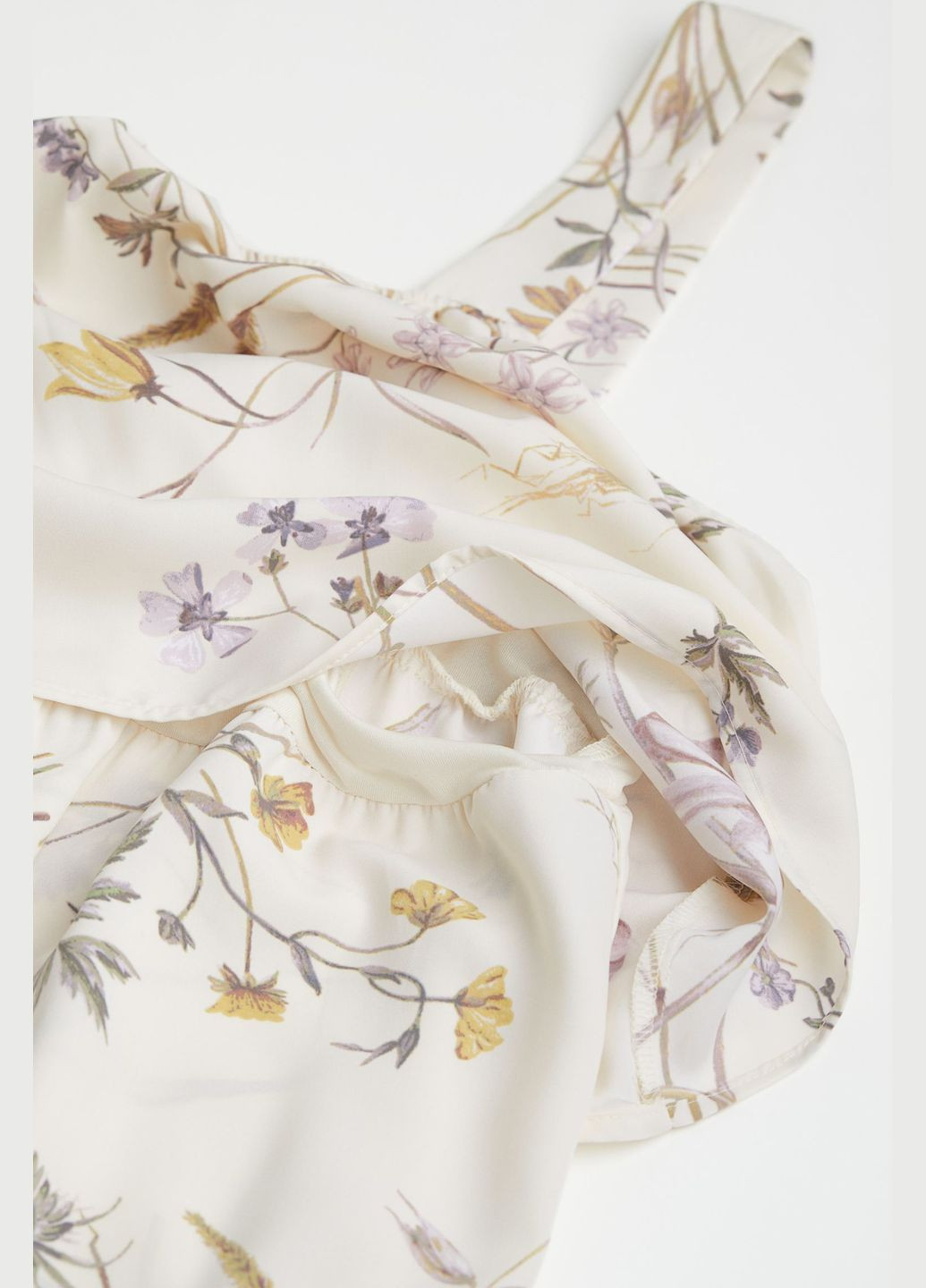Молочна повсякденний плаття для вагітних H&M з квітковим принтом