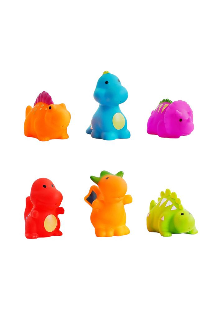 Набор игрушек для купания "Динозаврики" цвет разноцветный ЦБ-00223328 No Brand (282924963)