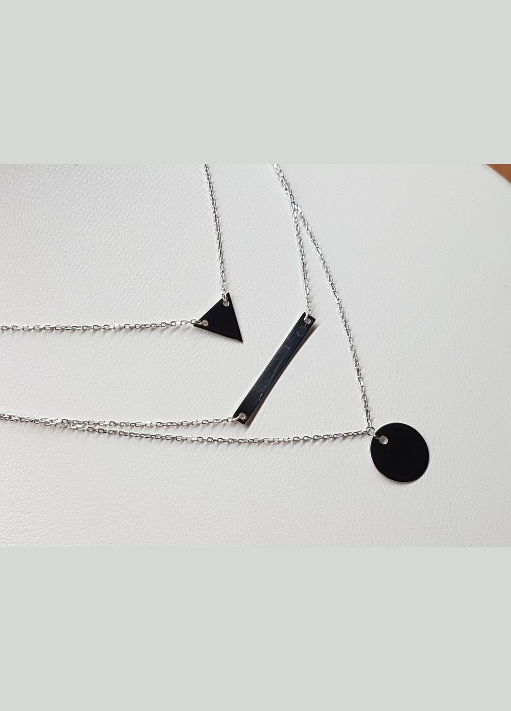 Срібне кольє. 908-00921 42 45 Qvaliz (317414510)