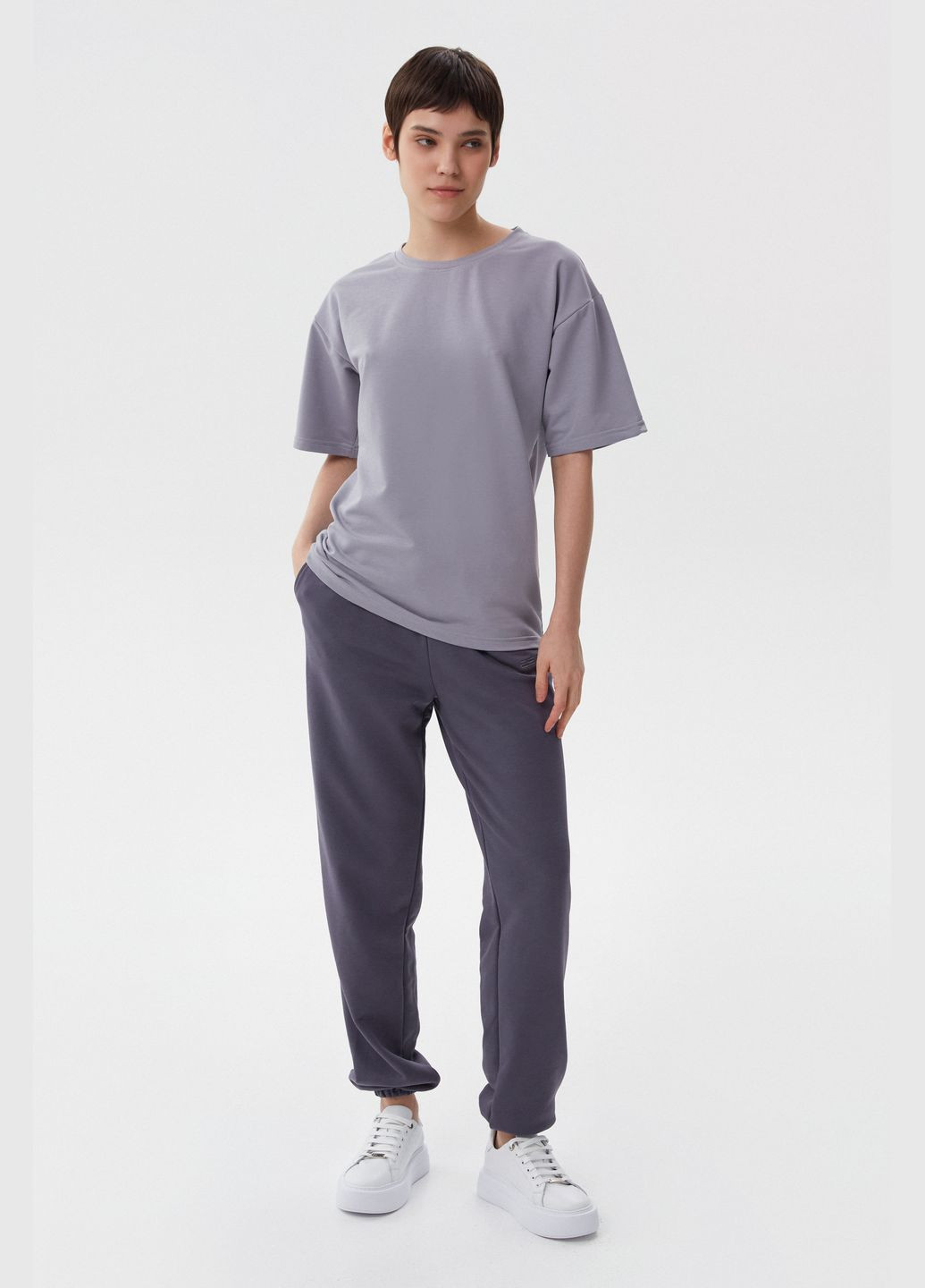 Футболка, колір сірий Estro - (325635219)