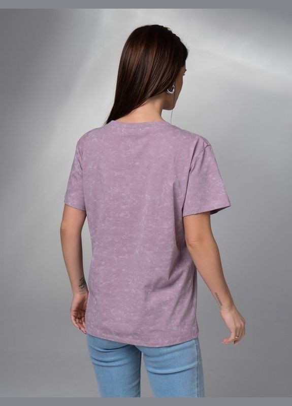 Сиреневая летняя футболки Magnet WN20-618