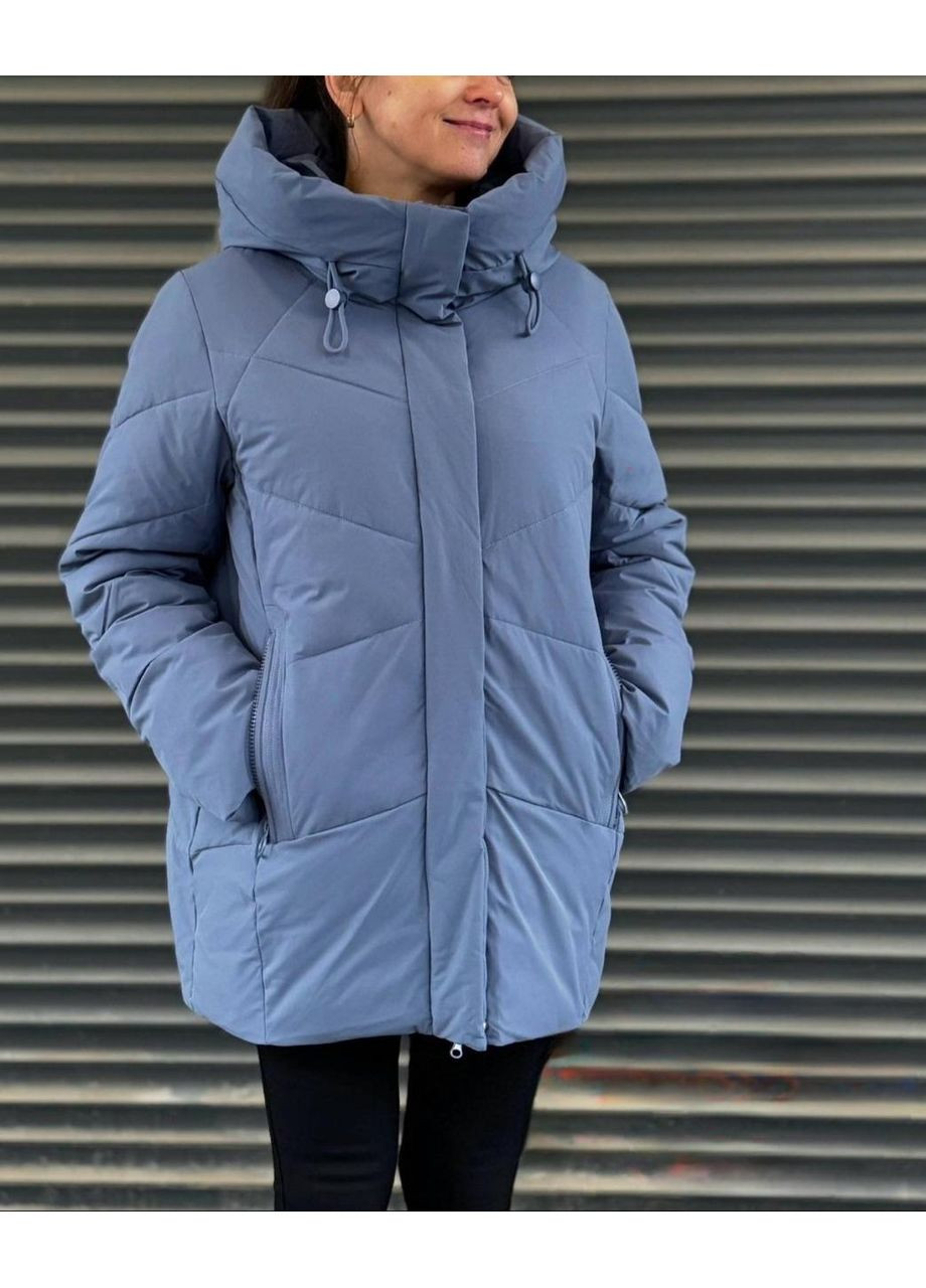 Черная демисезонная куртка женская короткая 9390 Towmy