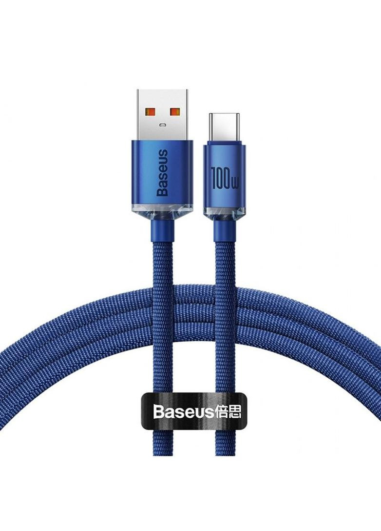Дата кабель Crystal Shine Series USB to Type-C 100W (1.2m) (CAJY00040) Baseus (290187578)